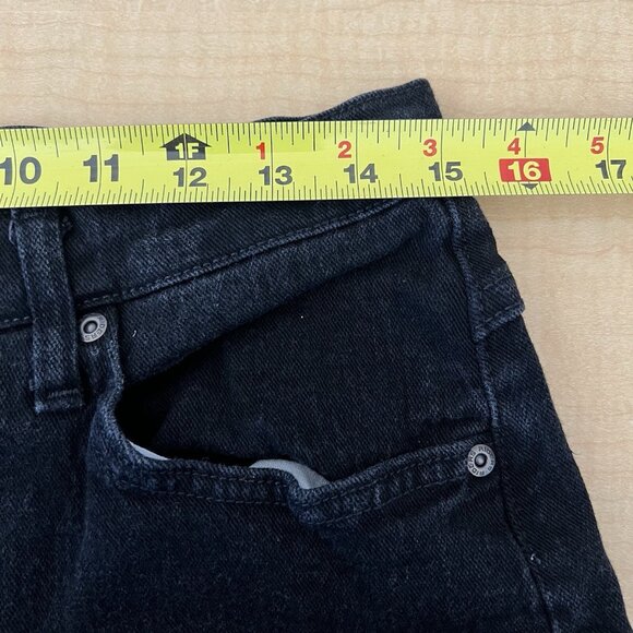 Riders Women's Relaxed Fit Black Denim Jeans Size 10M High Rise Stretch Straight - Picture 7 of 10